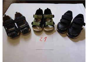 Kinder Schuhe Bundle Größe 21   3 Paar Sandalen + Sneaker | guter Zustand