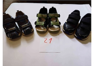 Kinder Schuhe Bundle Größe 21   3 Paar Sandalen + Sneaker | guter Zustand Bild 2