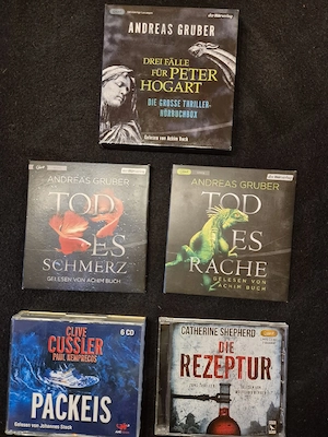 Hörbücher Konvolut Krimis