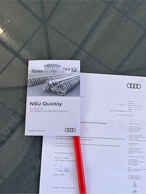 NSU UR Quickly mit ABE und neuen Conti Reifen Bild 8