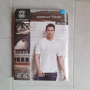 ROUTE66 Herren T Shirts   3er Pack   Größe L   Neu & OVP