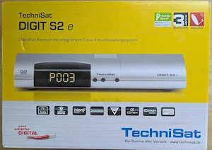 Satelliten Receiver Digit S2 mit Fernbedienung, Netzkabel und Beschreibung VERSAND möglich