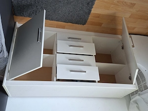 Kommode weiss gebraucht Bild 2