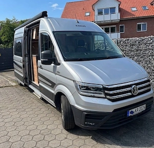 VW Crafter Boxdrive 680ME Langchassis, Hochdach, hochwertiger KNAUS Ausbau 