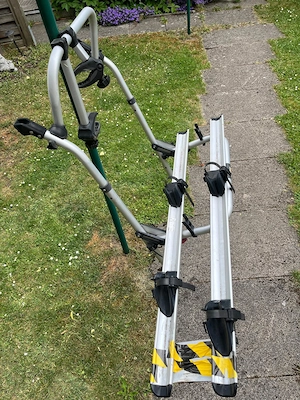 Fahradträger Thule Elite Van XT silber für 2 Fahrräder