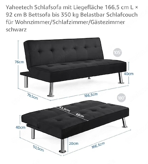 Schlafsofa Neuwertig