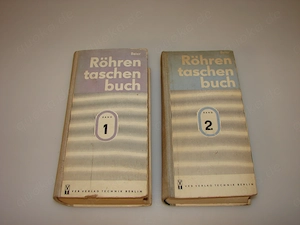 Röhrentaschenbuch Band 1 + 2 Verlag Technik Berlin DDR RFT