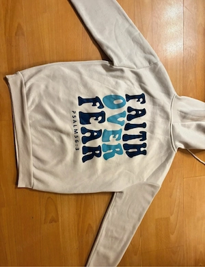 Faith over fear hoodie