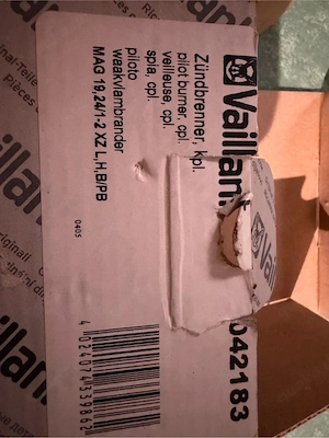 Vaillant Zündbrenner 042183 NEU