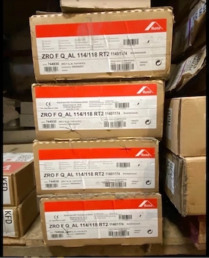 4x Roto Elektrischer Außenrollladen ZRO F 114 118 RT2