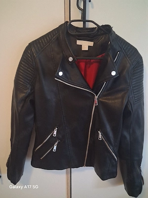 Benützte leder jacke damen