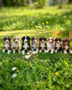 Australian shepherd welpen