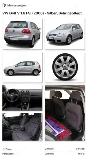 Volkswagen Golf Golf 1.6 FSI Comfortline