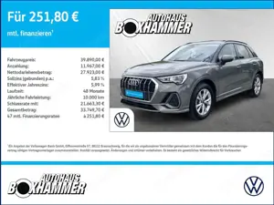 Audi Q3 40 TFSI quattro S-Tronic S-line NAVI+PANO.DACH+EL