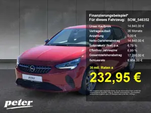 Opel Corsa Corsa F 1.2 Turbo Elegance Klima Sitzheizung Allwetter 100PS