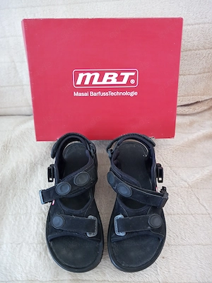 MBT Sandalen, schwarz