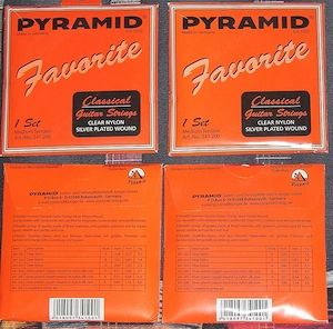 NEU*OVP Pyramid Favorite Gitarrensaiten Nylonsaiten Konzertgitarre