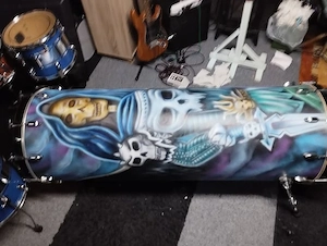 AnzeigeMonstershellset mit 22x68 Zoll bassdrum Bild 4