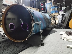 AnzeigeMonstershellset mit 22x68 Zoll bassdrum Bild 6