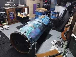 AnzeigeMonstershellset mit 22x68 Zoll bassdrum Bild 7