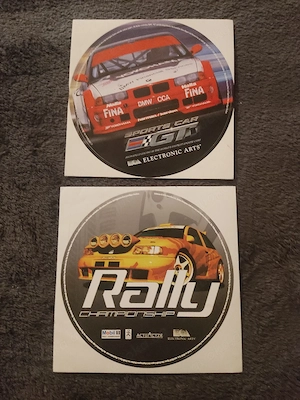 Sports Car GT Rally Championship Sony Playstation 1 Konsole PS1 Konsole Sticker Aufkleber Skin PAL 