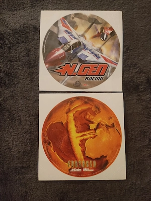 Forsaken N. Gen Racing Sony Playstation 1 Konsole PS1 Konsole Sticker Aufkleber Skin Logo PAL 