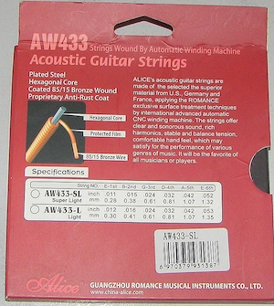NEU Professional Akustik Gitarrensaiten Guitar Strings Stahlsaitengitarre Stärke 11 52 Bild 3