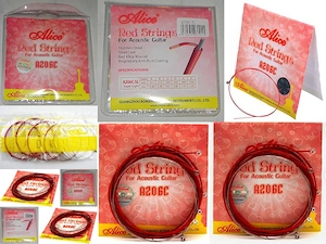 NEU*OVP Red Akustik Gitarrensaiten Guitar Strings Stahlsaitengitarre Stärke 11 52