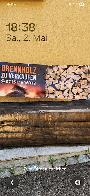 Esche Brennholz Bild 5