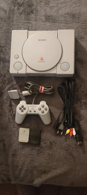 Sony Playstation 1 Konsole PS1 Konsole SCPH-7002 PS1 Spiele PAL Controller Memory Card Kabel 
