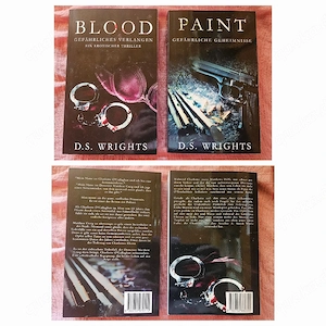 Buch Erotischer Thriller Dilogie "Blood" von D. S. Wrights