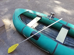 Schlauchboot Ufimka 3 Kammern Floss Donau Party Angeln Kompakt