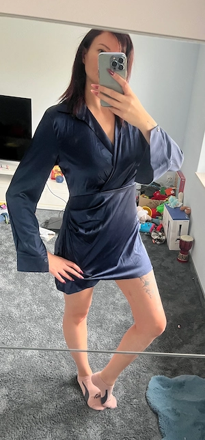 Blusenkleid von Shein Größe L