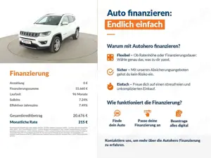 Jeep Compass 1.4 M-Air Limited 4WD Aut.*XENON*NAVI*TEMPO*PDC* Bild 2