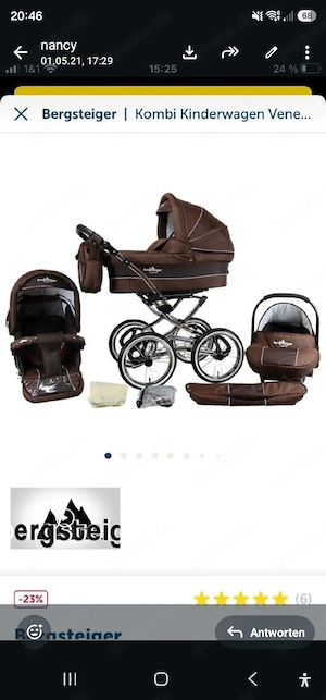 combi kinderwagen 3 in 1