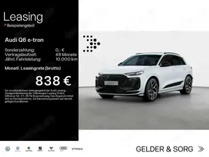 Audi Q6 e-tron quattro 315kW S line business SUV MJ27