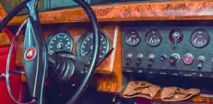 Oldtimer Jaguar MK II 3,4Ltr.  Automatic, Linkslenker Bild 4