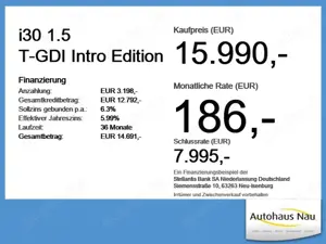 Hyundai i30 1.5 T-GDI  Intro Edition Incl.Big Deal Paket Bild 4