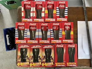 Coca Cola sammeln Gläser 