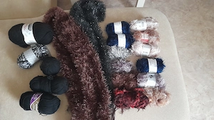 Wolle verschiedene Farben Strickwolle