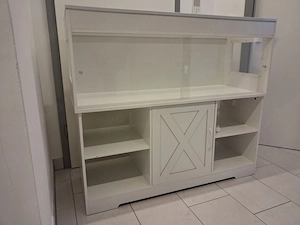 Großes Terrarium 225 l mit Unterschrank (Herture-Store)