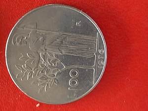 Münze Münzen Umlaufmünze Italien 100 Lire 1976
