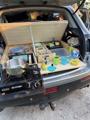 Campingbox   Camperbox mit Schlaffunktion (2 Personen)