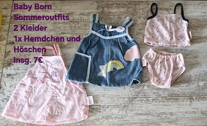 Baby Born Sommeroutfits 