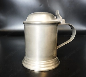 Zinnbierkrug, Humpen, klassisch historisches Design