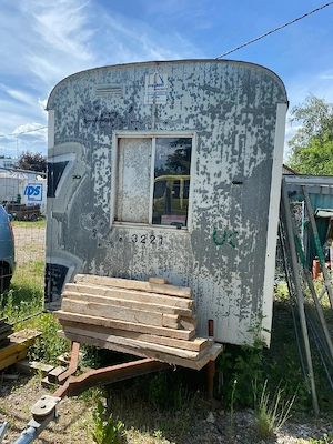 Bauwagen container