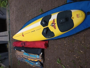 Komplette Surfausrüstung