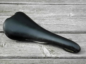 Vintage-Sattel Selle Italia FLITE Titanium. red label. 1994. Top Zustand.