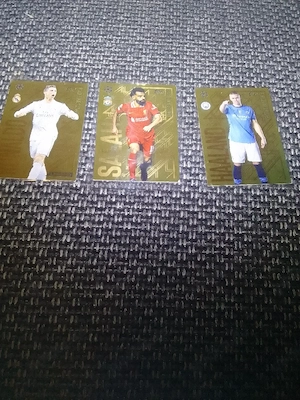 drei Karten Ronaldo salah und halland