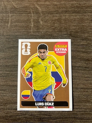 Luiz Diaz Extra Sticker 